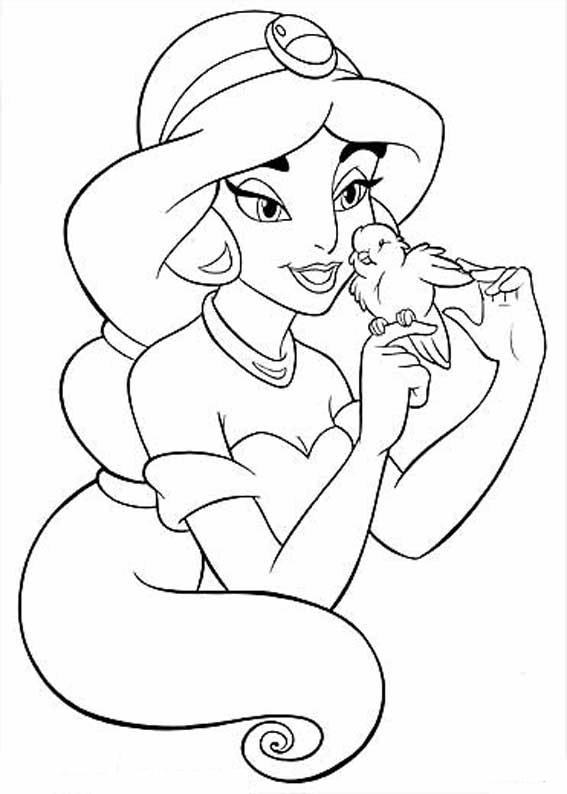 Coloriages aladin 28
