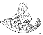 Coloriages alice 9