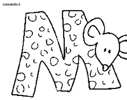 Coloriages alphabet animaux 3 13