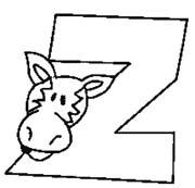 Coloriages alphabet animaux 3 26