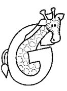 Coloriages alphabet animaux 3 7