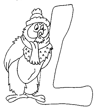 Coloriages alphabet winnie ourson 12