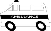 Coloriages ambulances 2
