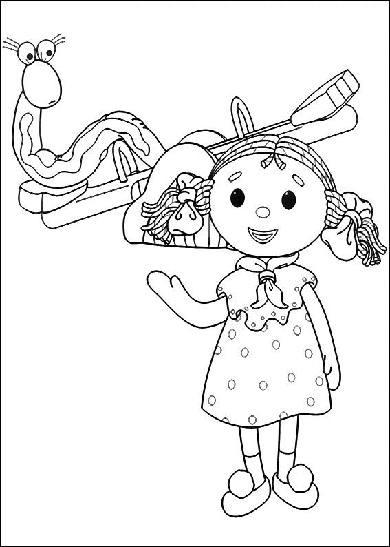Coloriages andy pandy 11