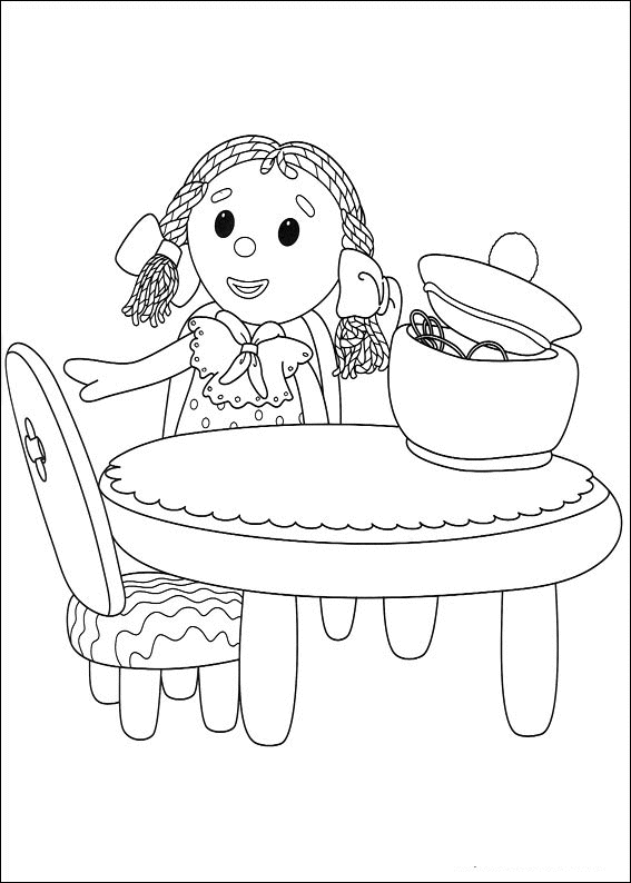 Coloriages andy pandy 19