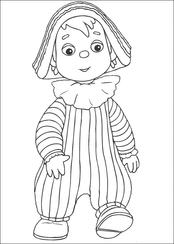 Coloriages andy pandy 36