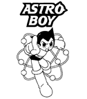 Coloriages astro boy 4