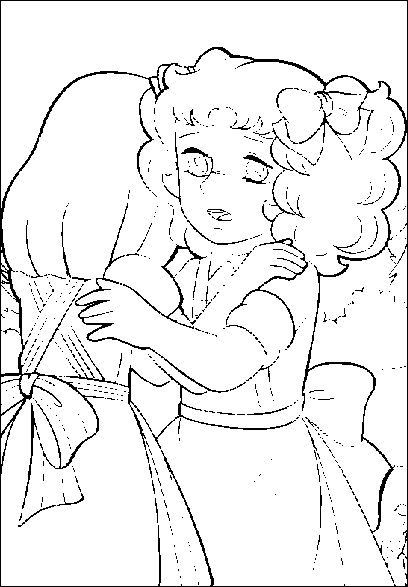 Coloriages candy candy 3