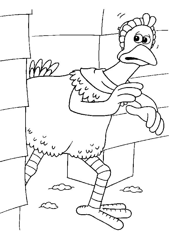 Coloriages chickenrun 1