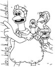 Coloriages chickenrun 10