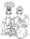 Coloriages chickenrun 8