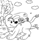 Coloriages clifford 14