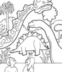 Coloriages dinosaures 7