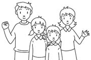 Coloriages famille 14