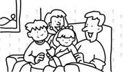 Coloriages famille 29