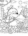 Coloriages famille berenstain 5