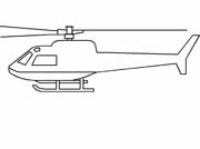 Coloriages helicopter 5