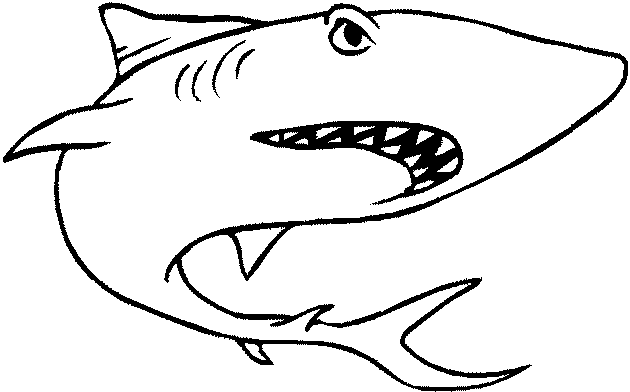 Coloriages requin 6