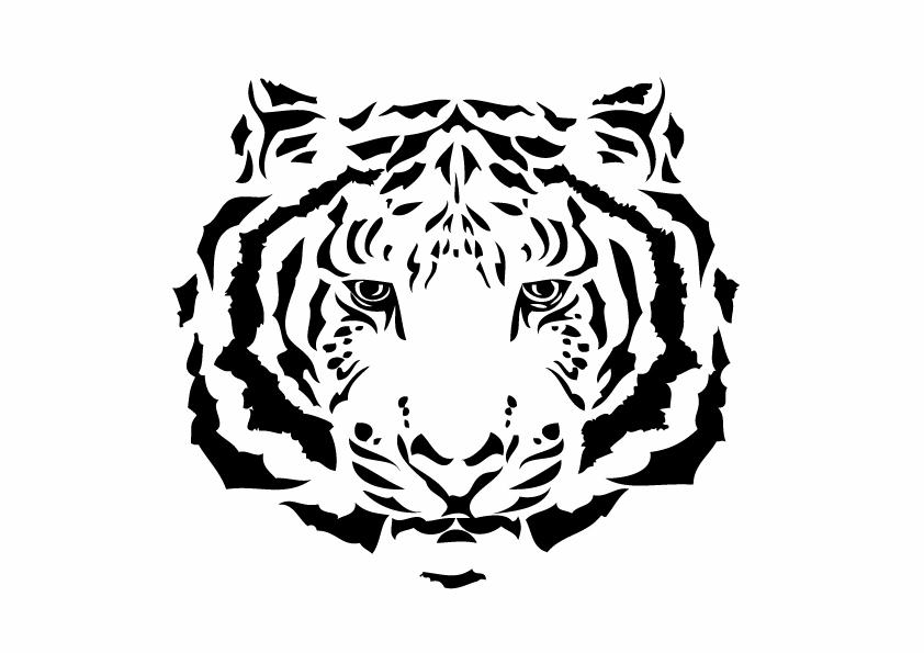 Coloriages tigre 23