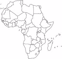 Coloriages africains 1