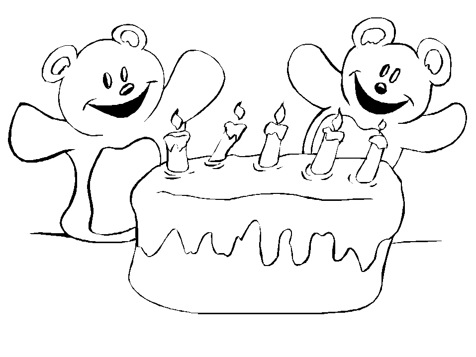 Coloriages anniversaire 19