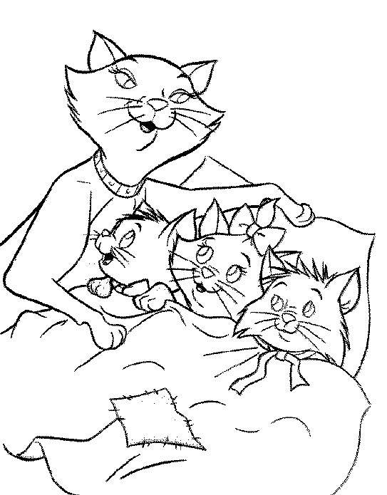 Coloriages aristochats 4