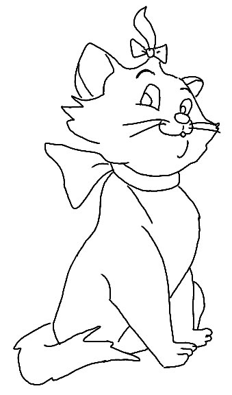 Coloriages aristochats 6