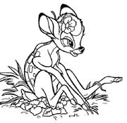 Coloriages bambi 18