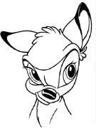 Coloriages bambi 19