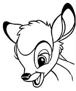 Coloriages bambi 31