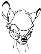 Coloriages bambi 33