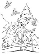 Coloriages bambi 51