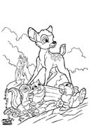 Coloriages bambi 59