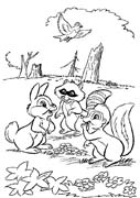 Coloriages bambi 60
