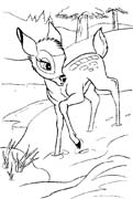 Coloriages bambi 70
