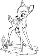 Coloriages bambi 79