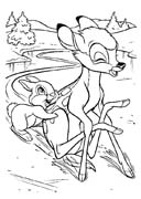 Coloriages bambi 85