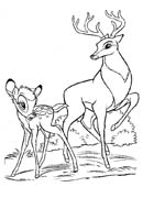 Coloriages bambi 90