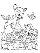 Coloriages bambi 99