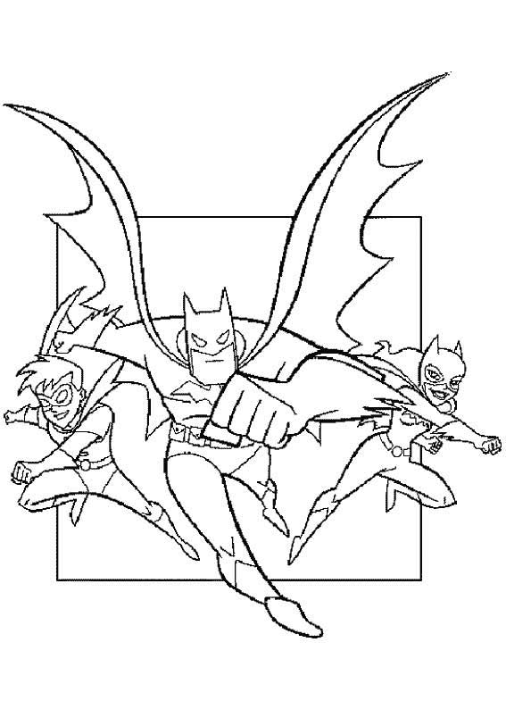 Coloriages batman 6