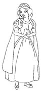 Coloriages blanche neige 15