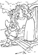 Coloriages blanche neige 18