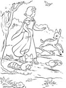 Coloriages blanche neige 3