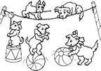 Coloriages cirque 3