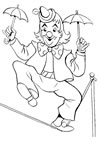 Coloriages cirque 7