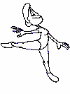 Coloriages danseuses 11