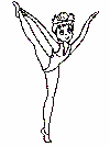 Coloriages danseuses 12