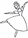 Coloriages danseuses 19