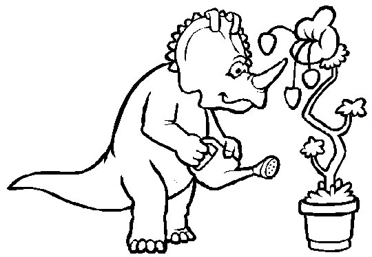 Coloriages dinosaures 3