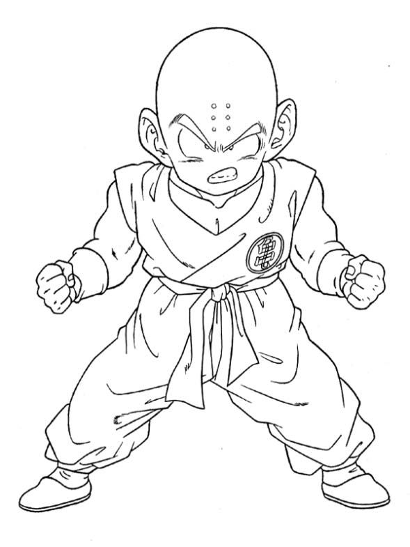 Coloriages dragon ball z 34